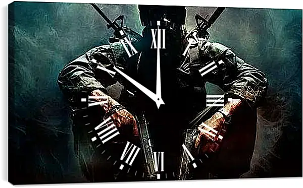 Часы картина - Call Of Duty: Black Ops
