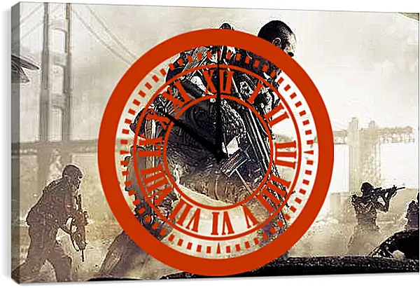 Часы картина - Call Of Duty: Advanced Warfare