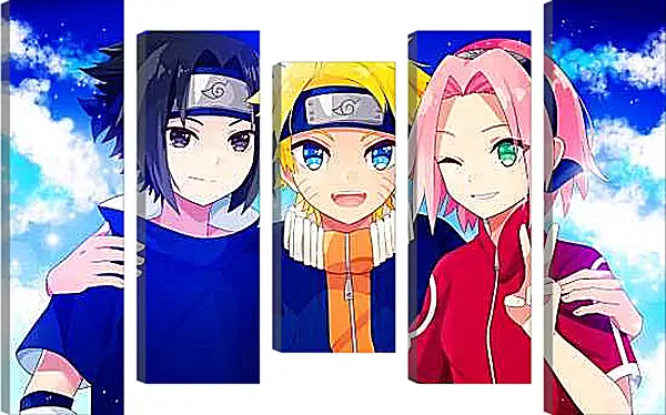 Модульная картина - Аниме Боруто