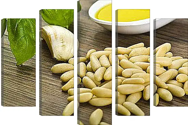 Модульная картина - Кедровые орешки. Вкус Италии.