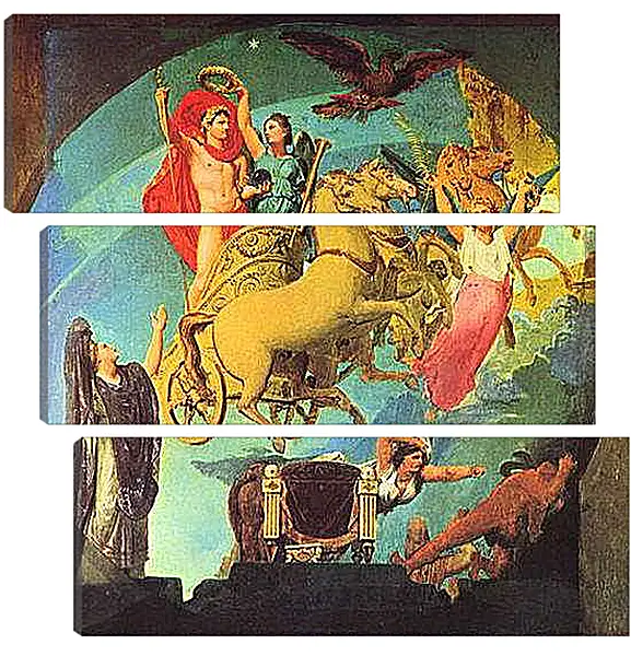 Модульная картина - Napoleon. Жан Огюст Доминик Энгр