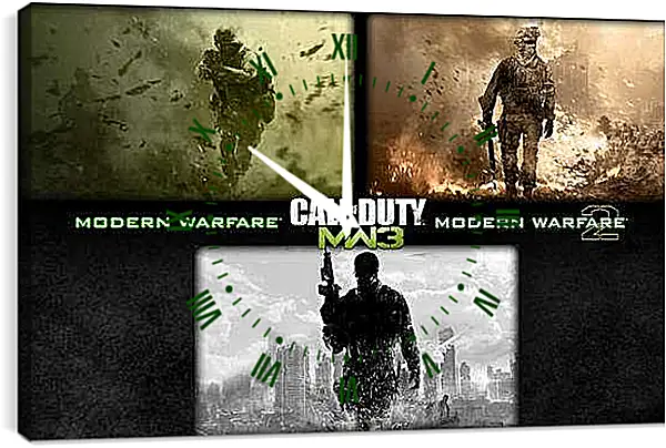 Часы картина - Call Of Duty