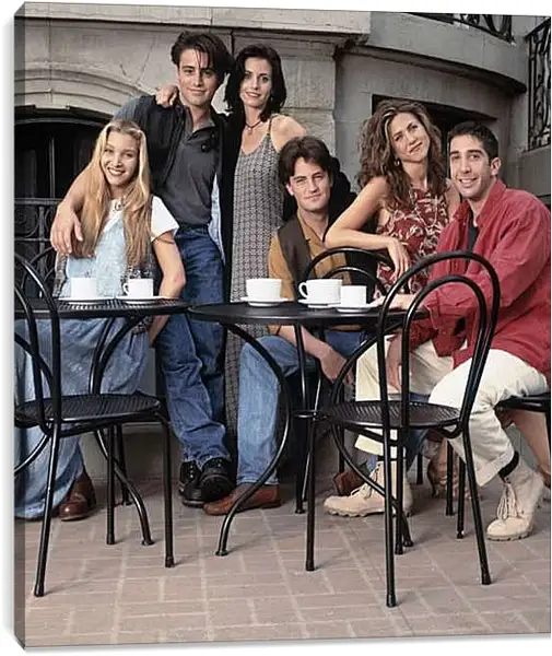 Постер на подрамнике - Друзья. Friends