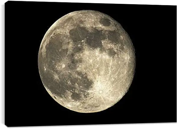 Постер на подрамнике - Луна