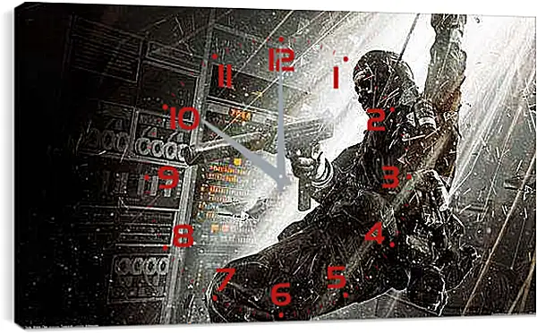 Часы картина - Call Of Duty: Black Ops