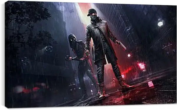 Постер на подрамнике - Watch Dogs Legion