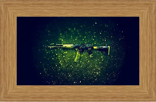 Картина в раме - Оружие КС ГО