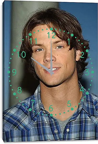 Часы картина - Джаред Падалеки. Jared Padalecki
