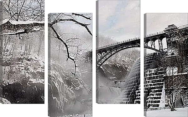 Модульная картина - Зима