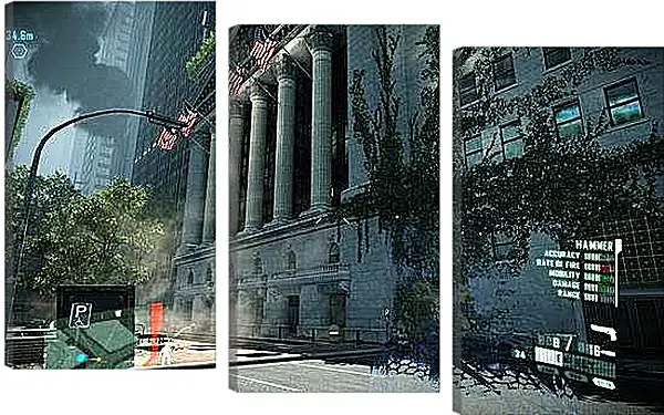 Модульная картина - Crysis 2