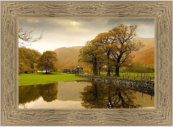 Картина в раме - Усадьба