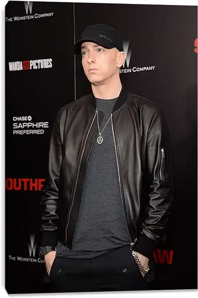 Постер на подрамнике - Эминем. Eminem