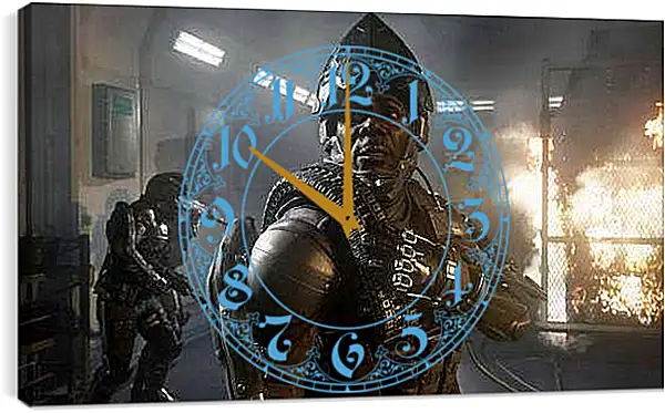 Часы картина - Call Of Duty: Advanced Warfare