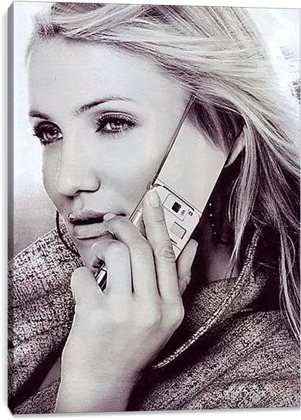 Постер на подрамнике - Cameron Diaz - Кэмерон Диаз
