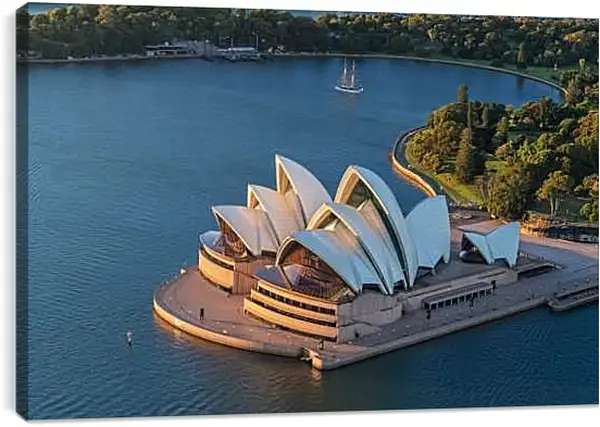 Постер на подрамнике - Сиднейский оперный театр 1. Австралия