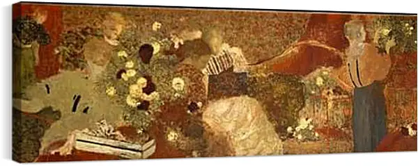 Постер на подрамнике - The Album. Эдуар Вюйар