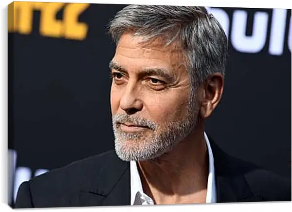 Постер на подрамнике - Джордж Клуни. George Clooney