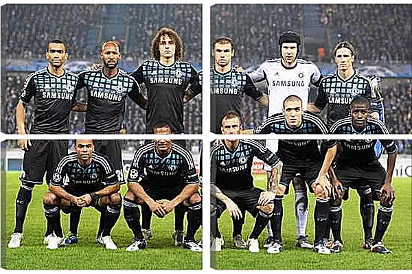 Модульная картина - Фото перед матчем ФК Челси. FC Chelsea