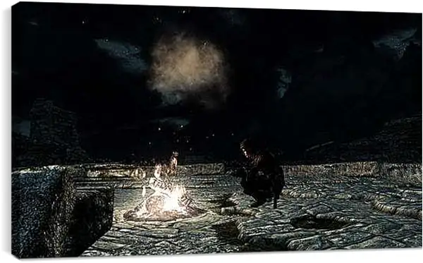 Постер на подрамнике - The Elder Scrolls V: Skyrim
