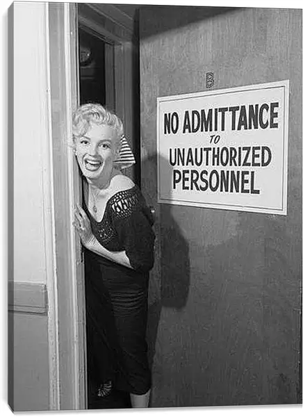Постер на подрамнике - Marilyn Monroe - Мэрилин Монро
