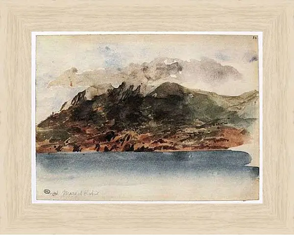 Картина в раме - Sketchbook. Эжен Делакруа