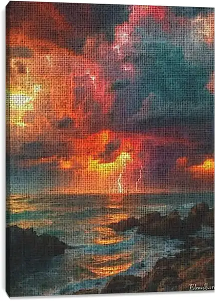 Постер на подрамнике - Clouds 2