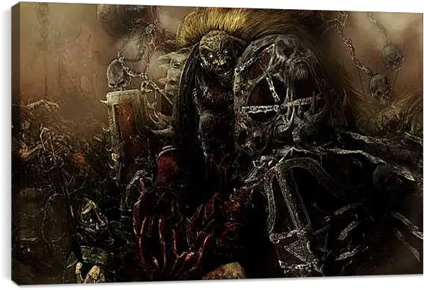 Постер на подрамнике - Warhammer