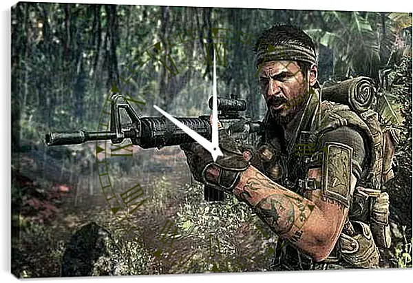 Часы картина - Call Of Duty