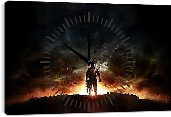 Часы картина - Battlefield 3