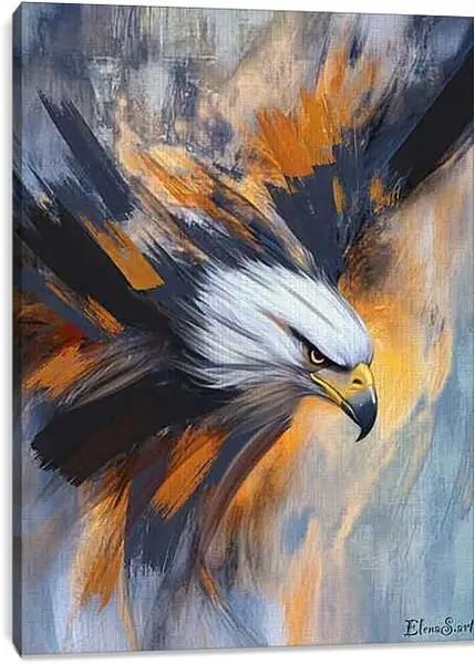 Постер на подрамнике - Bird 17