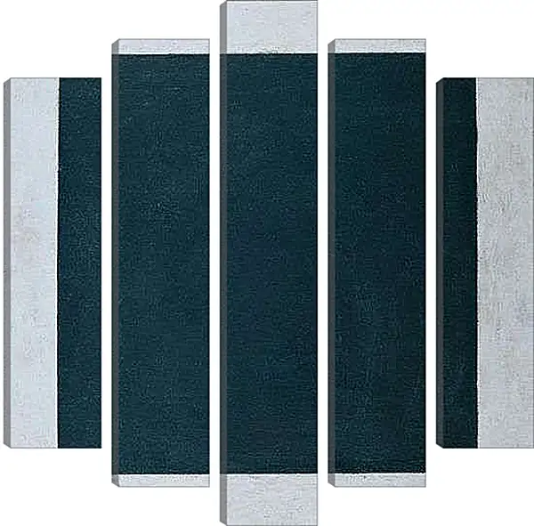 Модульная картина - Черный квадрат. Малевич Казимир