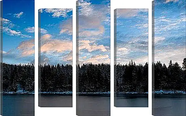 Модульная картина - Зима