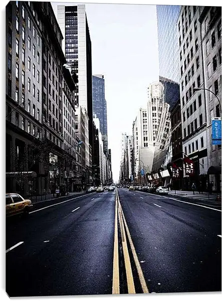 Постер на подрамнике - Нью-Йорк