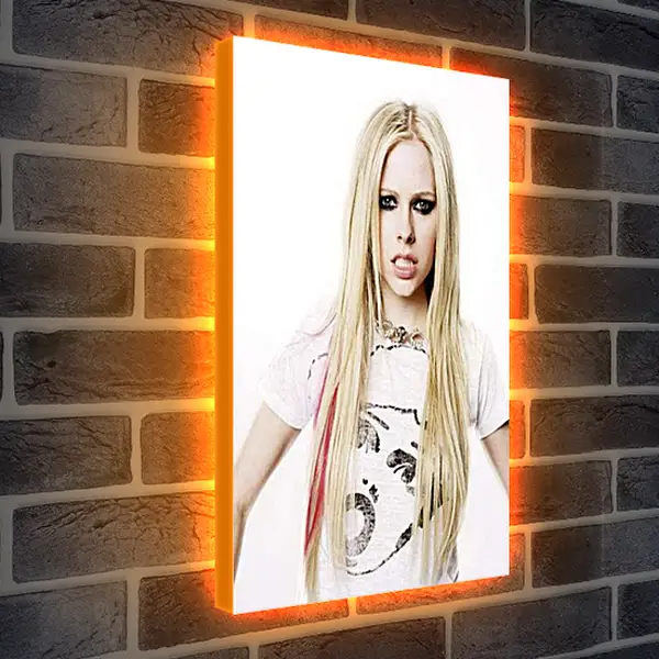 Лайтбокс световая панель - Avril Lavigne - Аврил Лавин
