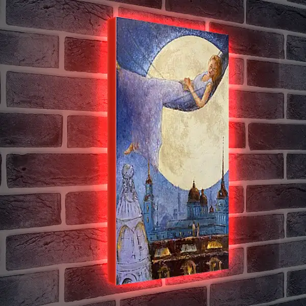 Лайтбокс световая панель - Путешествие во сне и на яву