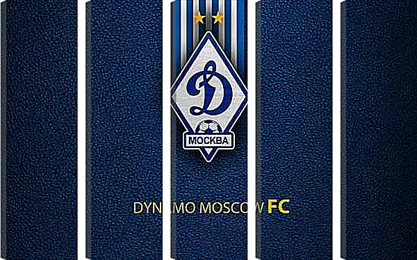 Модульная картина - Эмблема ФК Динамо Москва