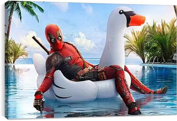 Постер на подрамнике - Дэдпул 2