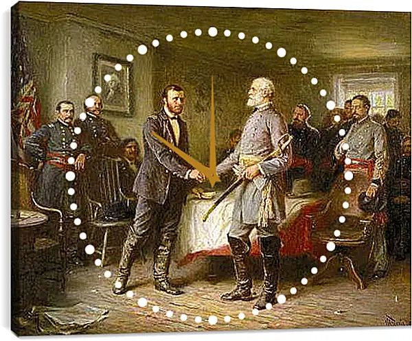 Часы картина - Let Us Have Peace. Жан-Леон Жером