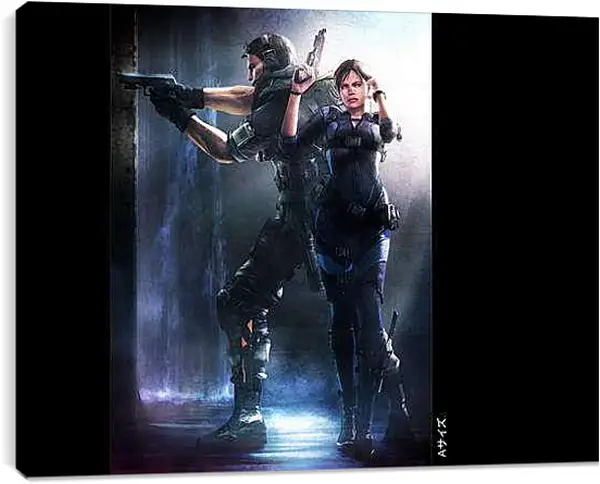 Постер на подрамнике - Resident Evil