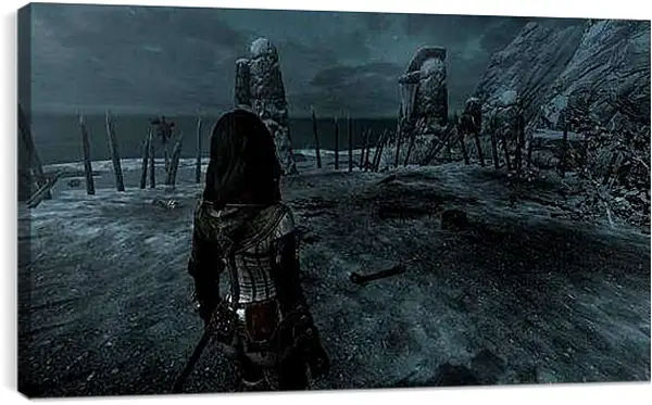 Постер на подрамнике - The Elder Scrolls V: Skyrim
