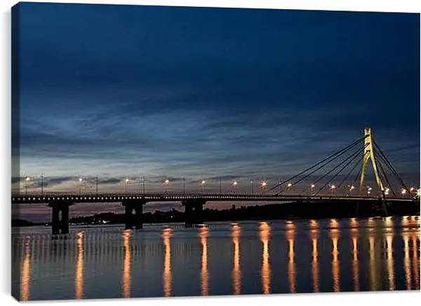 Постер на подрамнике - Мост Киев