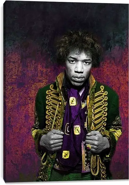 Постер на подрамнике - Джими Хендрикс. Jimi Hendrix