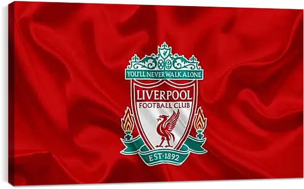 Постер на подрамнике - Эмблема ФК Ливерпуль