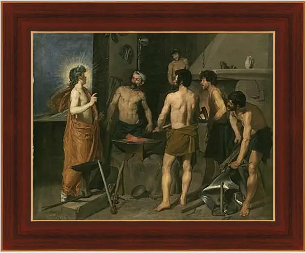 Картина в раме - Vulcans Forge. Диего Веласкес