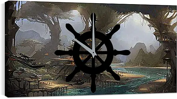 Часы картина - Star Wars: The Force Unleashed