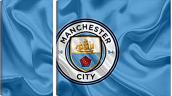 Модульная картина - Эмблема Манчестер Сити