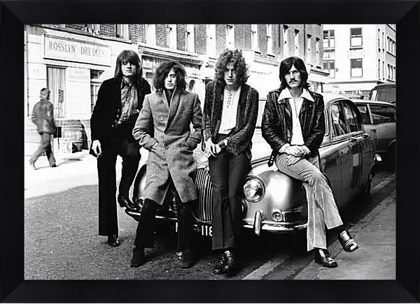 Картина в раме - Лед Зеппелин. Led Zeppelin