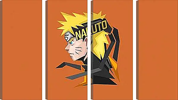 Модульная картина - Naruto