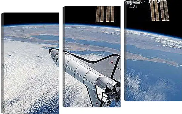 Модульная картина - Космос