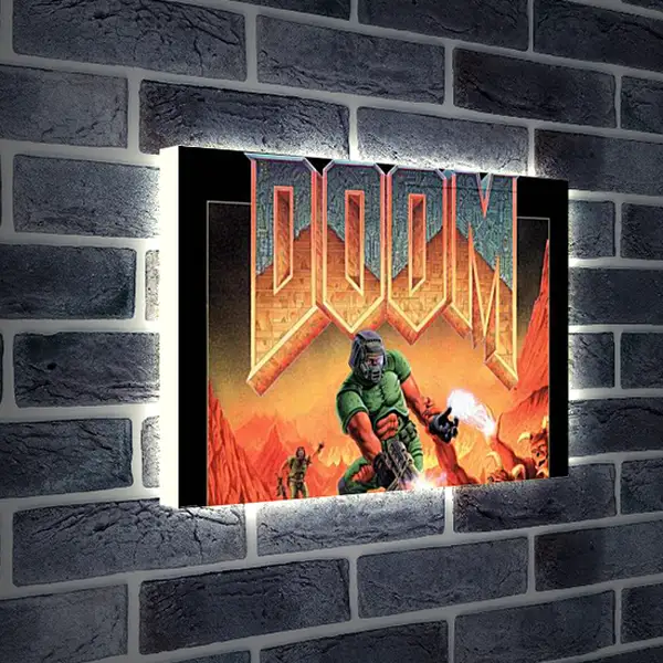 Лайтбокс световая панель - Doom
